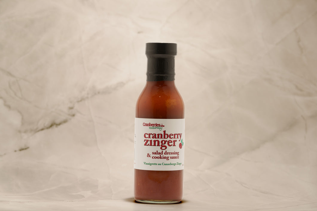 Cranberry Zinger Salad Dressing and Cooking Sauce