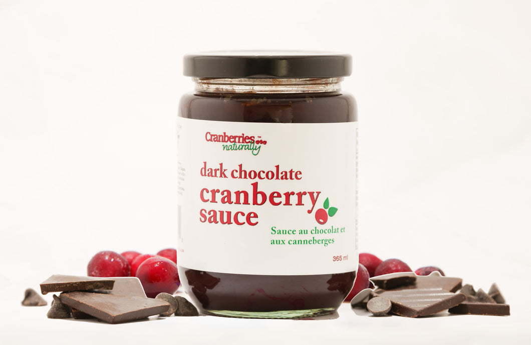 Dark Chocolate Cranberry Sauce