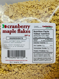Cranberry Maple Flakes